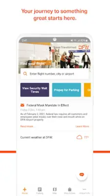 DFW android App screenshot 5